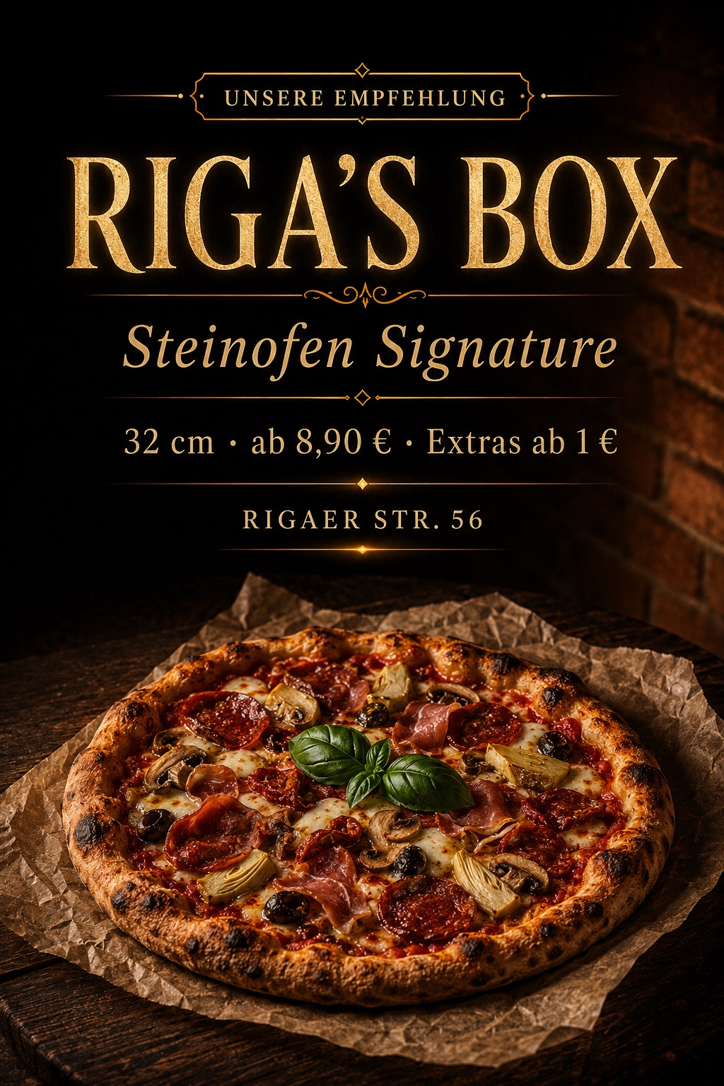 Riga's Box Signature posteri